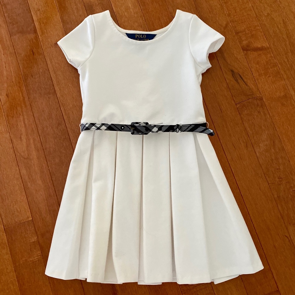 White Polo Ralph Lauren white dress